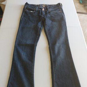 Womens Refuge Jeans Knockout Skinny Bootcut Blue Charlotte Russe Sz 4S Four
